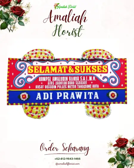 Papan Bunga Ucapan Selamat Umbul Tanjung